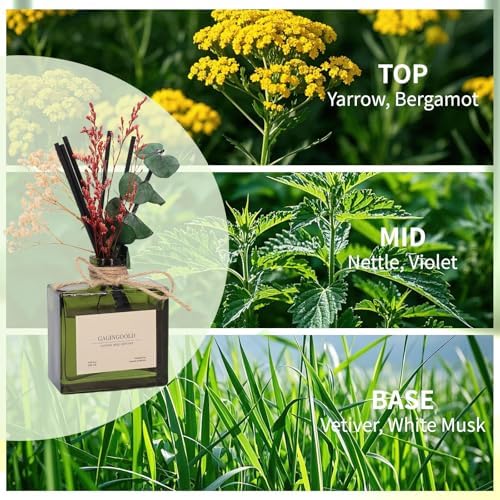 Gagingoold Flower Reed Diffuser Set 609 oz