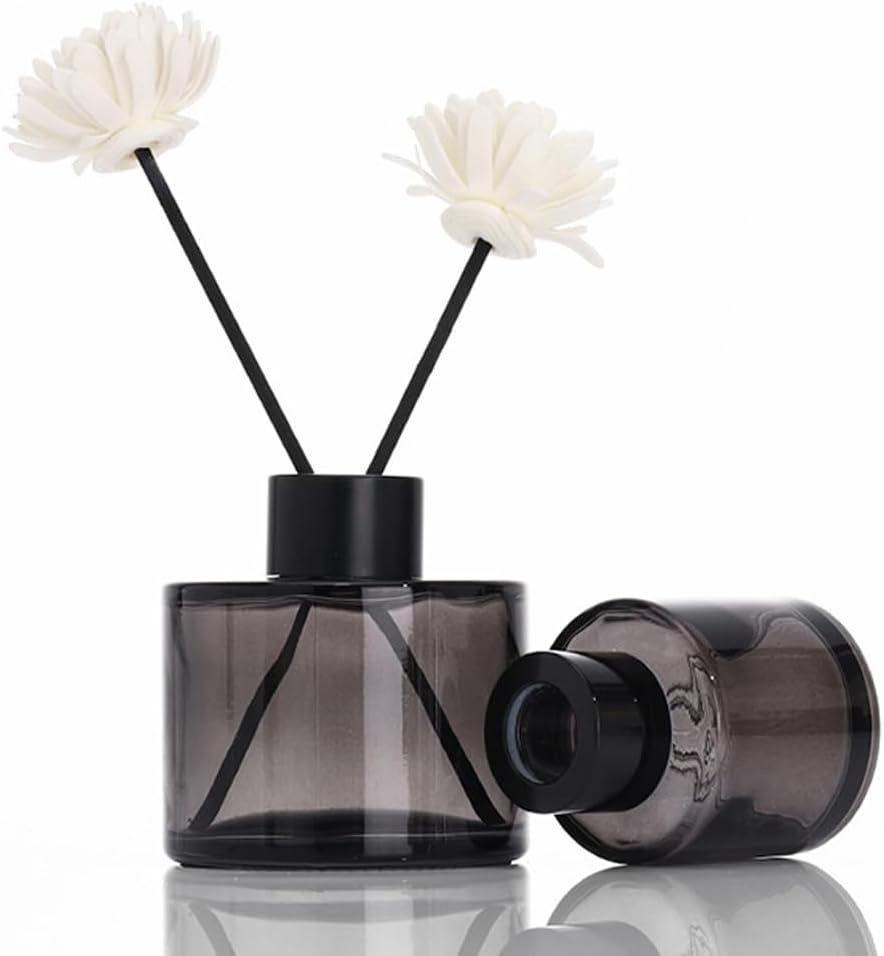 1Pcs 100ml Glass Reed Diffuser Bottle Empty Jar for DIY Replacement