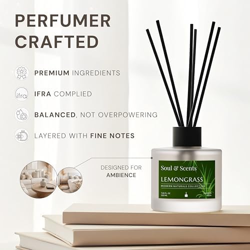 Soul Scents Jasmine Reed Diffuser Set