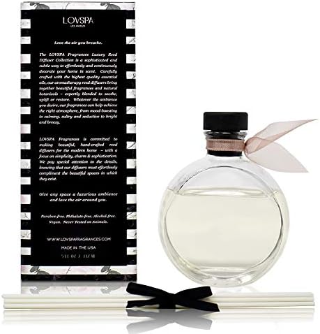 LOVSPA Smoked Vanilla Reed Diffuser Set