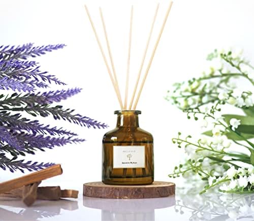 PRISTINE Reed Diffuser Set with Lavender and Amber Scent