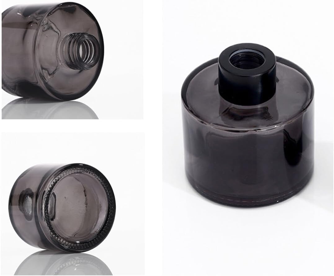 1Pcs 100ml Glass Reed Diffuser Bottle Empty Jar for DIY Replacement