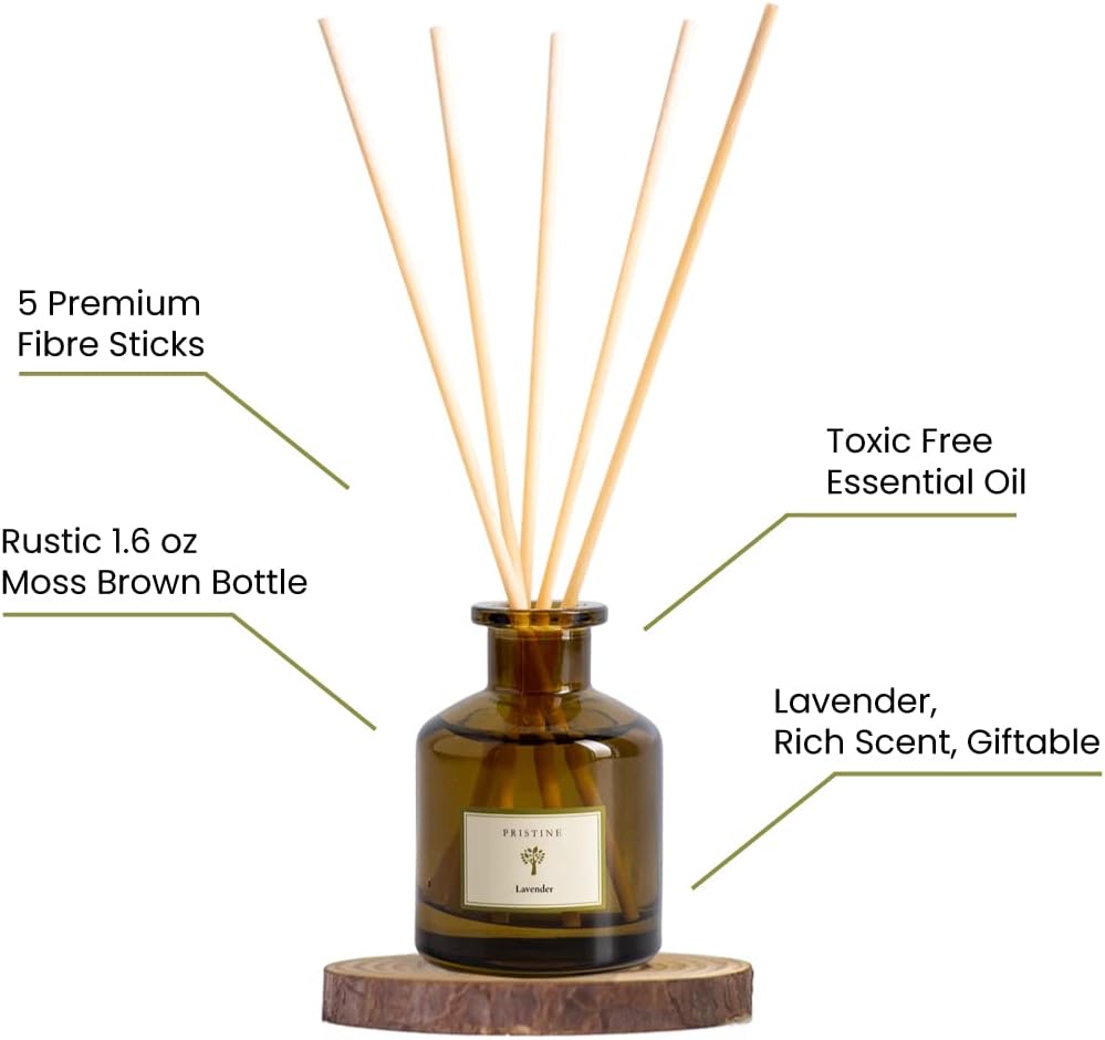 Pristine Lavender Dream Reed Diffuser Set