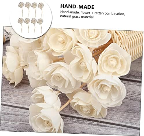 BESPORTBLE 8Pcs Rattan Reed Diffuser Set with Decorative Vines