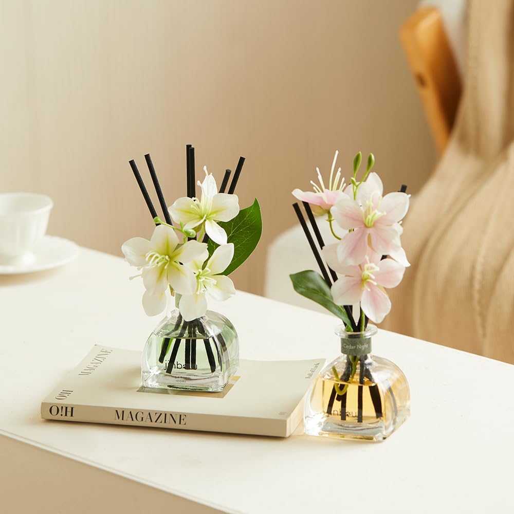 Vanilla Scented Reed Diffuser Set 34 Oz