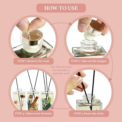 Aeviva Reed Diffuser Set 5 Fl Oz Spring Bloom Fragrance