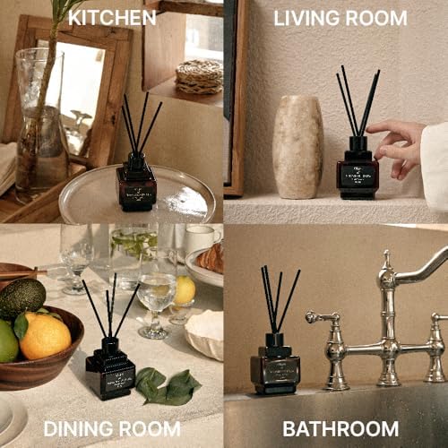 HETRAS Reed Diffuser Set 67 Fl Oz 2 Pack