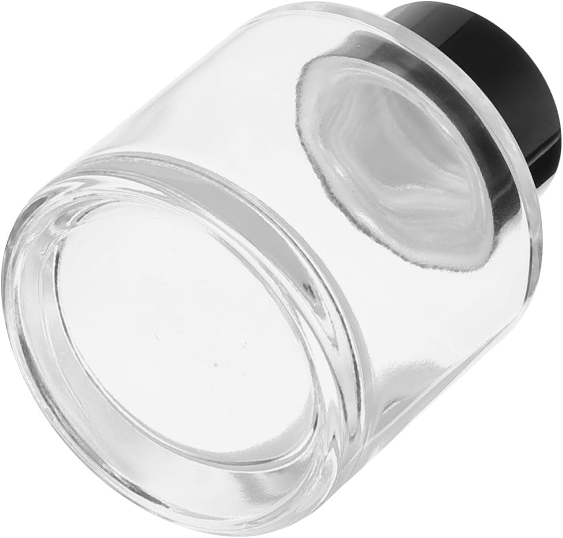 HARFINGTON 50ml Glass Diffuser Bottle Refillable Aromatherapy Container
