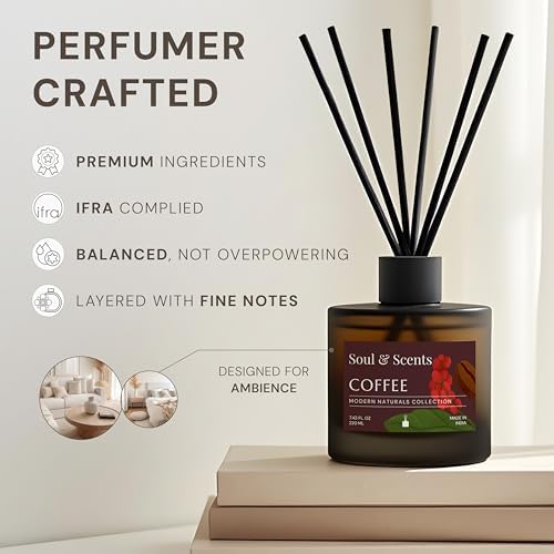 Soul Scents Coffee Reed Diffuser Set