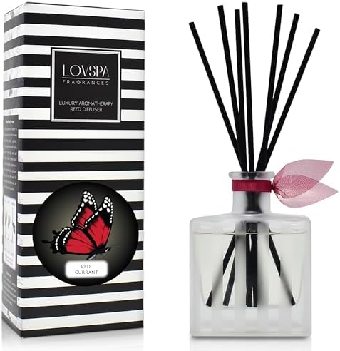 LOVSPA Red Currant Reed Diffuser Gift Set