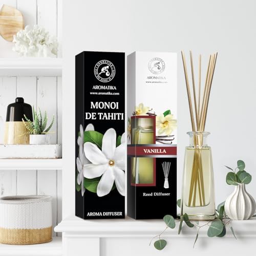 Reed Diffuser Monoi de Tahiti Vanilla Set