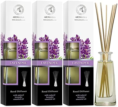 Natural Essential Oil Reed Diffuser Set - 3 x 34 Fl Oz