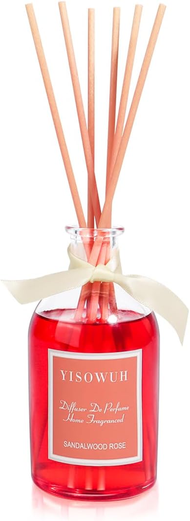 Sandalwood Rose Reed Diffuser Set 250ml with 8 Sticks