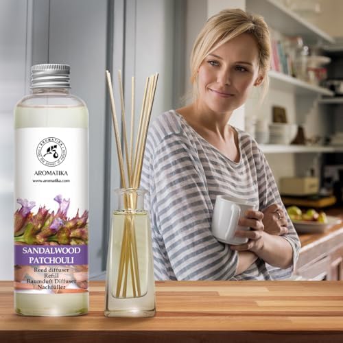 Sandalwood Patchouli Reed Diffuser Refill 64 FL Oz