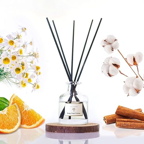 Pristine Ivory Coast Cotton Inspired by Hyatt Hotel Scent Reed Diffuser Set