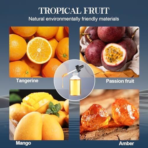 LEAMERR Tropical Fruit Reed Diffuser Set