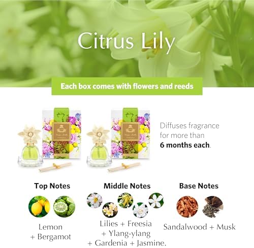 AGRARIA AirEssence PetiteEssence Reed Diffuser Set