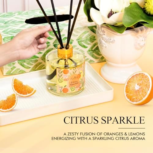 Citrus Scented Reed Diffuser Set 67oz