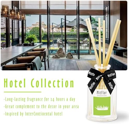 MitFlor Grassland Dew Reed Diffuser Set - 100ml