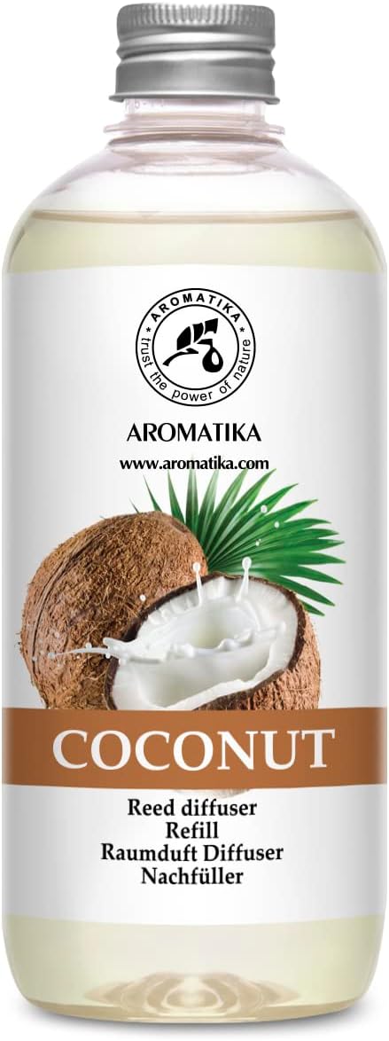 Coconut Reed Diffuser Refill 17 Fl Oz - Natural Home Fragrance