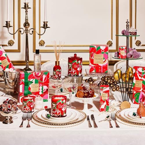 Glasshouse Fragrance Night Before Christmas Midnight in Milan Reed Diffuser Set