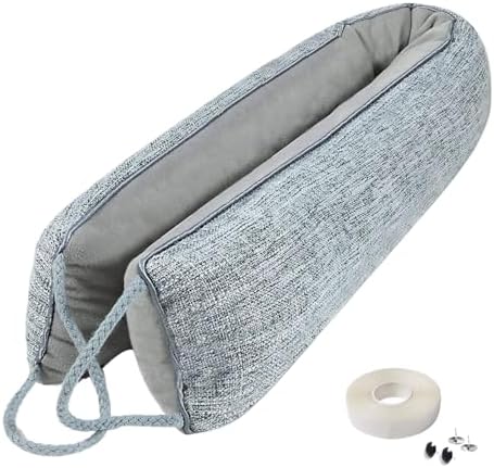 36 Inch Under Door Draft Stopper with Hanging Loops