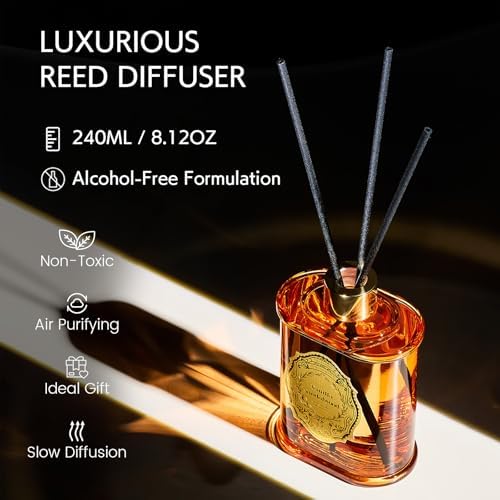 MSENSE 84 Oz Large Reed Diffuser Set 1