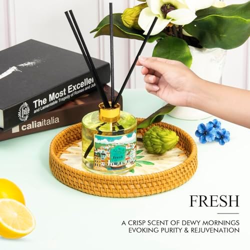 Azulfra Reed Diffuser Set 67oz Fresh Scent for Home