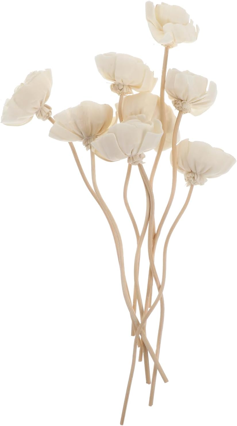 8pcs Natural Rattan Sticks for Diffuser Oils Home Decor