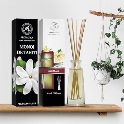 Reed Diffuser Monoi de Tahiti Vanilla Set