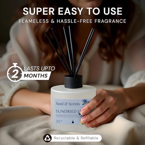 Soul Scents Reed Diffuser Set Sundried Linen