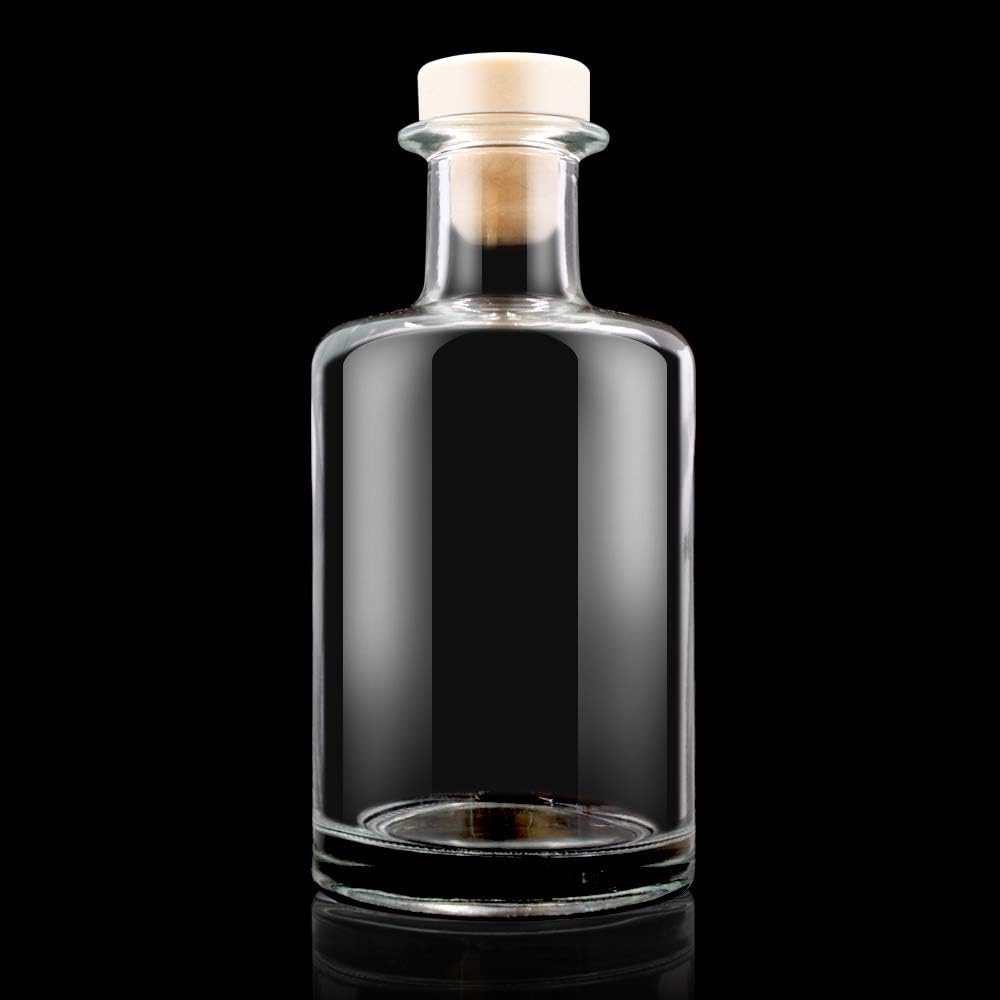 Feel Fragrance Glass Diffuser Bottles Set of 4 53 In High 240ml