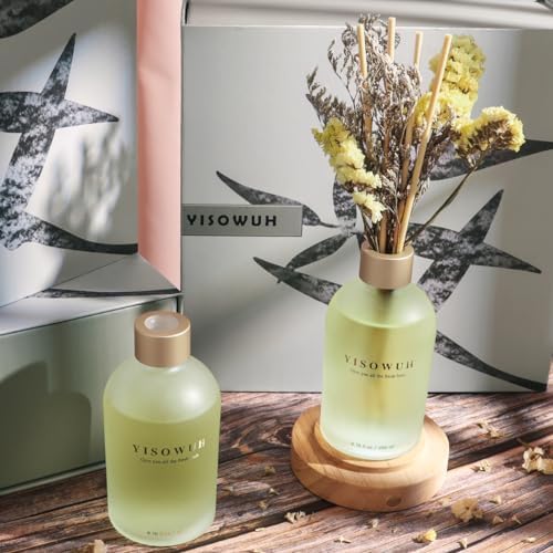 Grapefruit Osmanthus Reed Diffuser Set 2 Packs with 16 Sticks