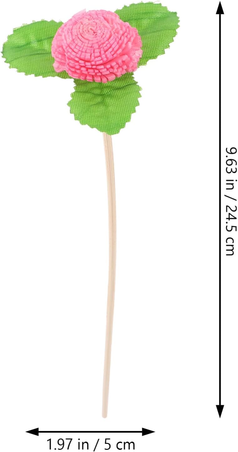 HOMSFOU 5pc Reed Diffuser Sticks Set for Home Office Decor