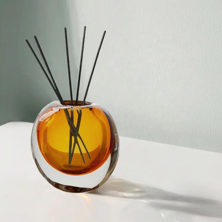 Amber Glass Vase for DIY Reed Diffuser 200mL