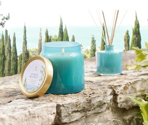 Thymes Cyprus Sea Salt Reed Diffuser Set - 4 Fl Oz