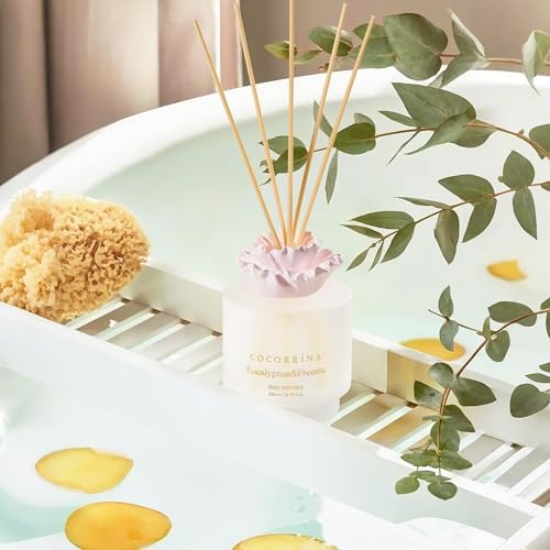 Cocorrina Gypsum Flower Diffuser Set Eucalyptus Freesia Scent