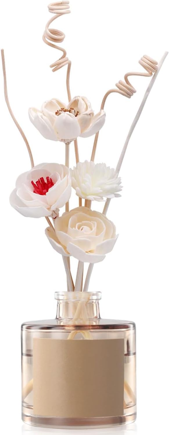 Oxmidud Flowers Reed Diffuser Sticks Set 8pcs