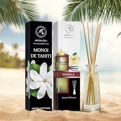 Reed Diffuser Monoi de Tahiti Vanilla Set