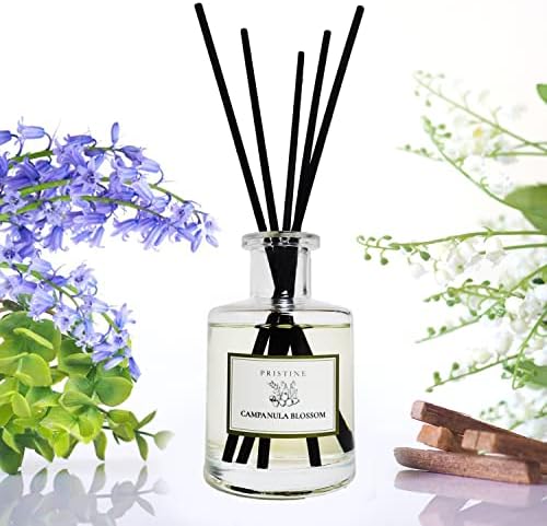 Pristine Campanula Blossom Reed Diffuser Set