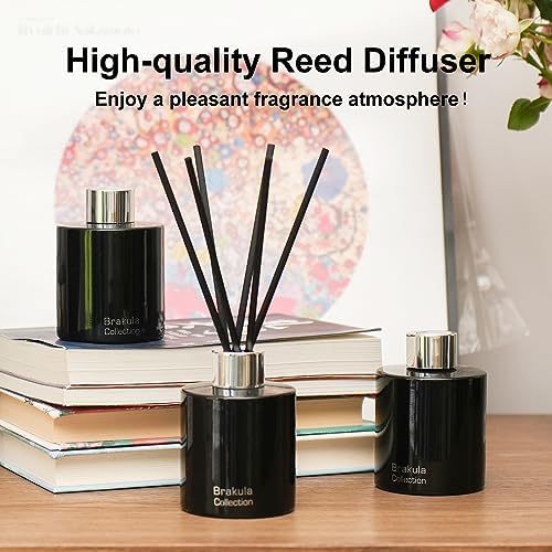 Brakula Reed Diffuser Set - Fresh Apricot Flower Scent 4oz