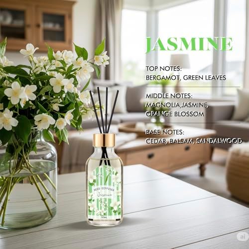 3 Pack Linen Eucalyptus Jasmine Reed Diffuser Set