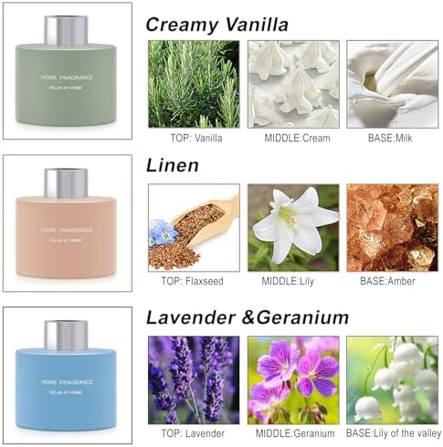 Lodeur Vill 3-Piece Reed Diffuser Set