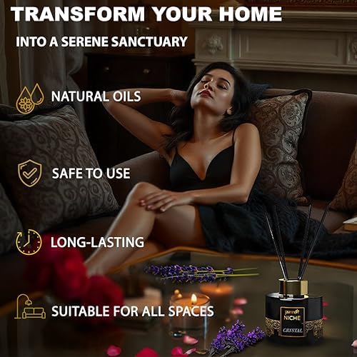 Luxury Jasmine Reed Diffuser Set 541 Fl Oz