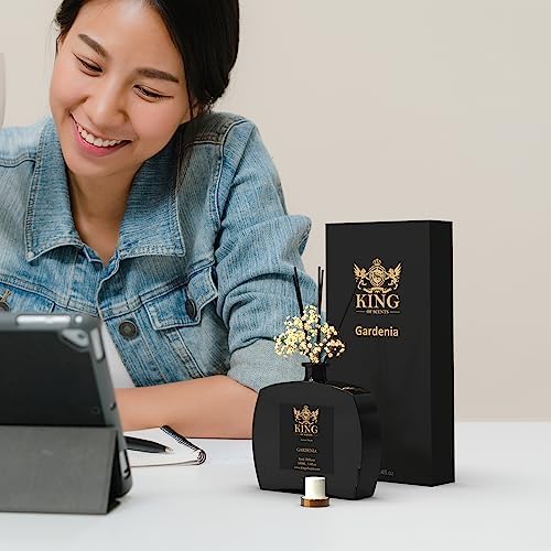 Premium Reed Diffuser Set with Gardenia Scent