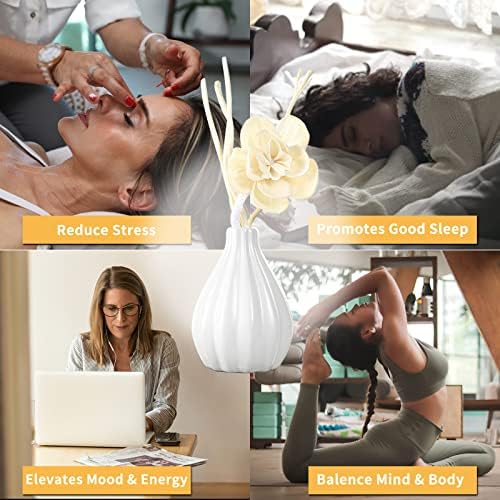 Elegant Jasmine Bouquet Reed Diffuser Set