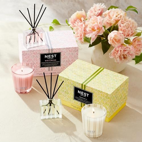 NEST New York Grapefruit Scented Candle Diffuser Set