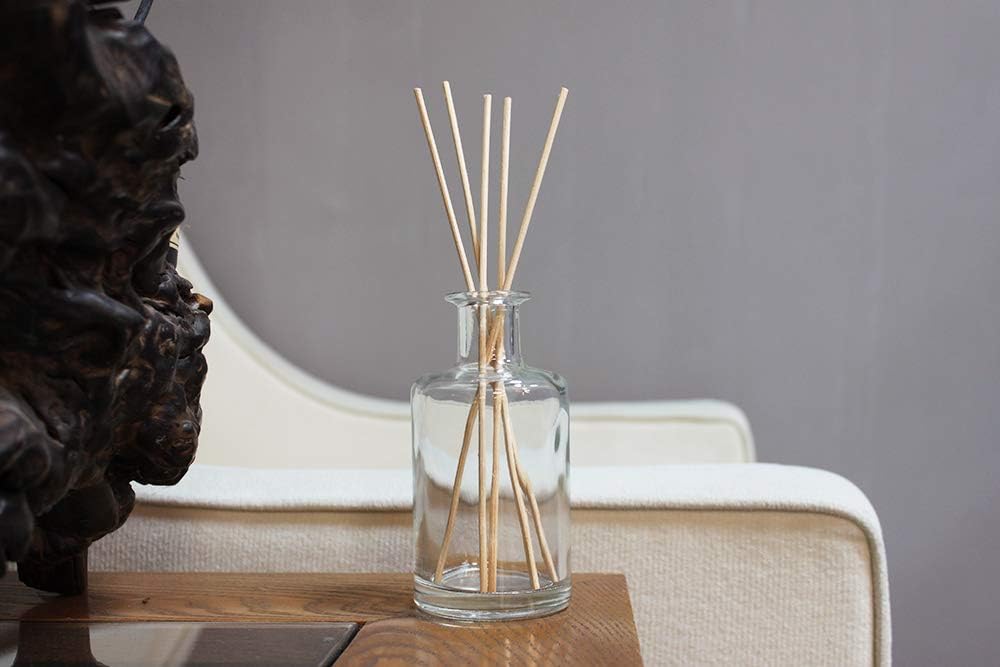 Feel Fragrance Glass Diffuser Bottles Set of 4 53 In High 240ml