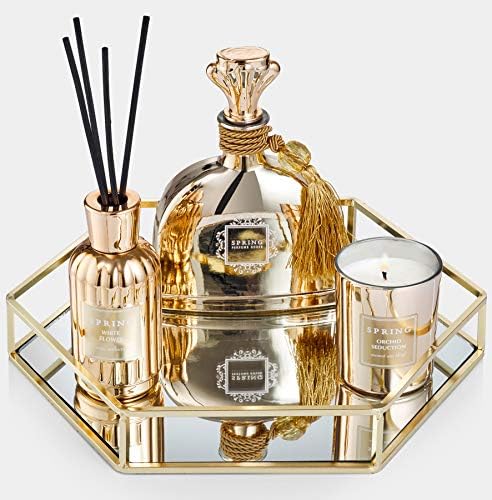Spring Fragrance Reed Diffuser Set 61 Oz White Flower Aromatics