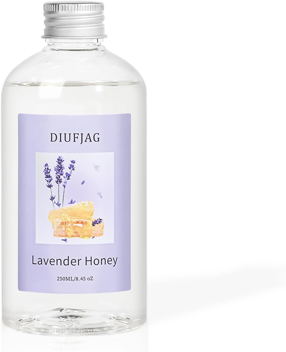 DIUFJAG Lavender Honey Reed Diffuser Set